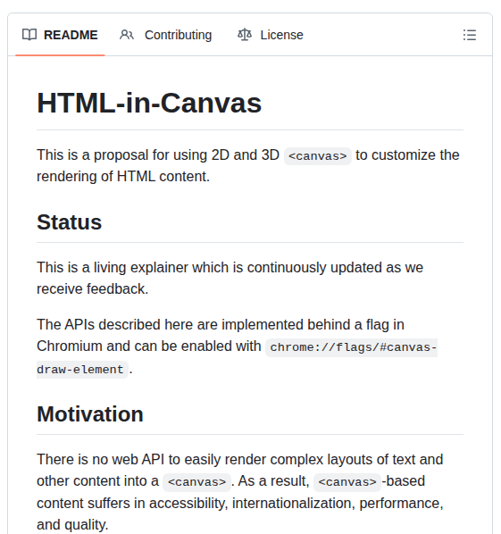 Wicg Html In Canvas screenshot