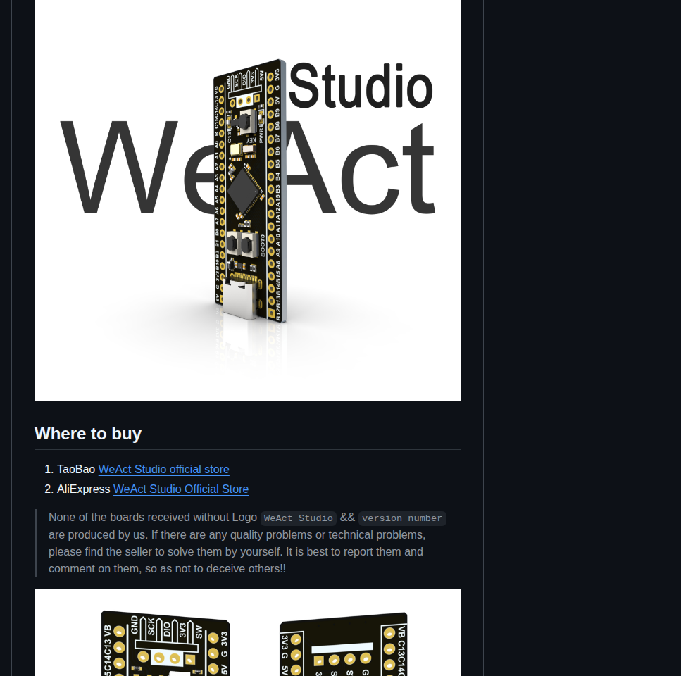 Weactstudio Weactstudio.ministm32f4x1 screenshot