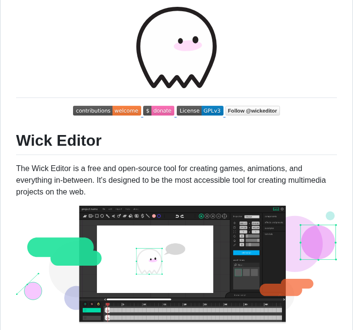 Wicklets Wick Editor screenshot