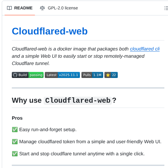 Wisdomsky Cloudflared Web screenshot