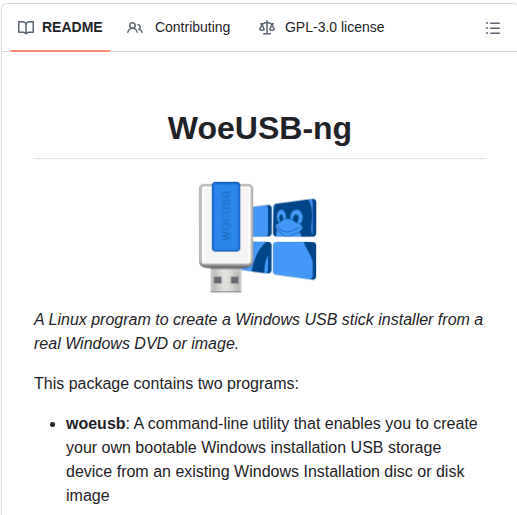Woeusb Woeusb Ng screenshot