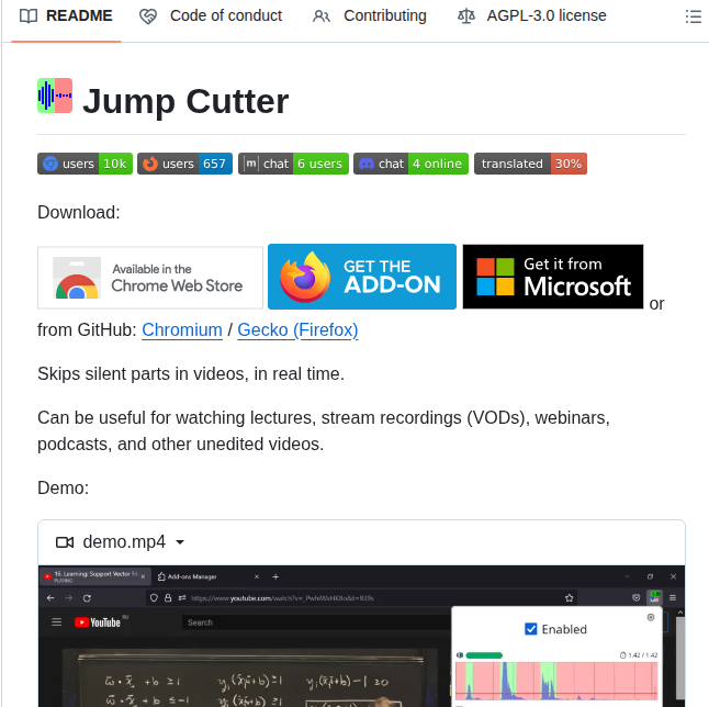 Wofwca Jumpcutter screenshot