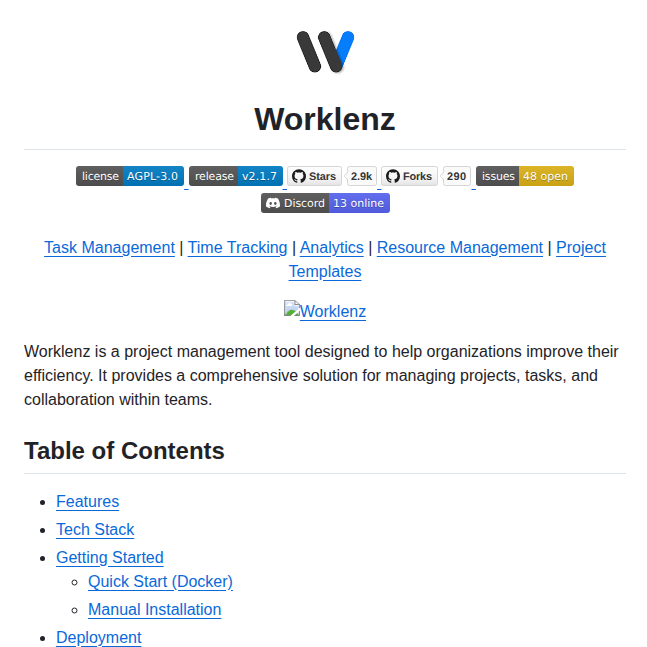 Worklenz Worklenz screenshot