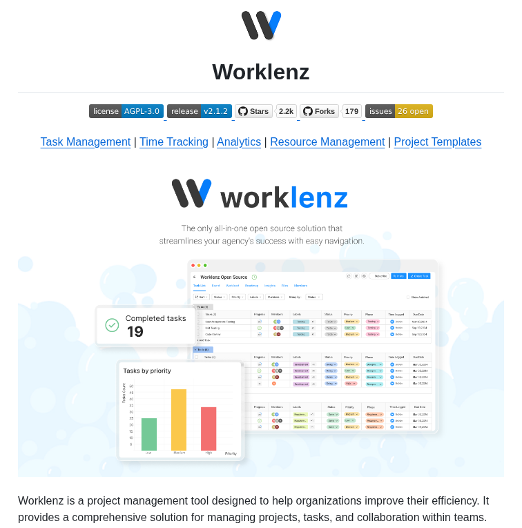Worklenz Worklenz screenshot