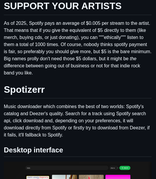 Xoconoch Spotizerr screenshot