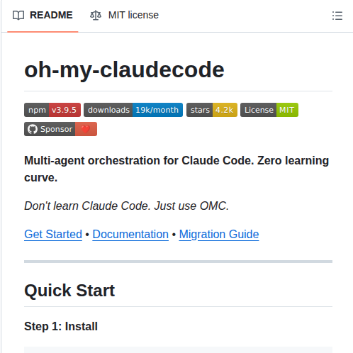 Yeachan Heo Oh My Claudecode screenshot
