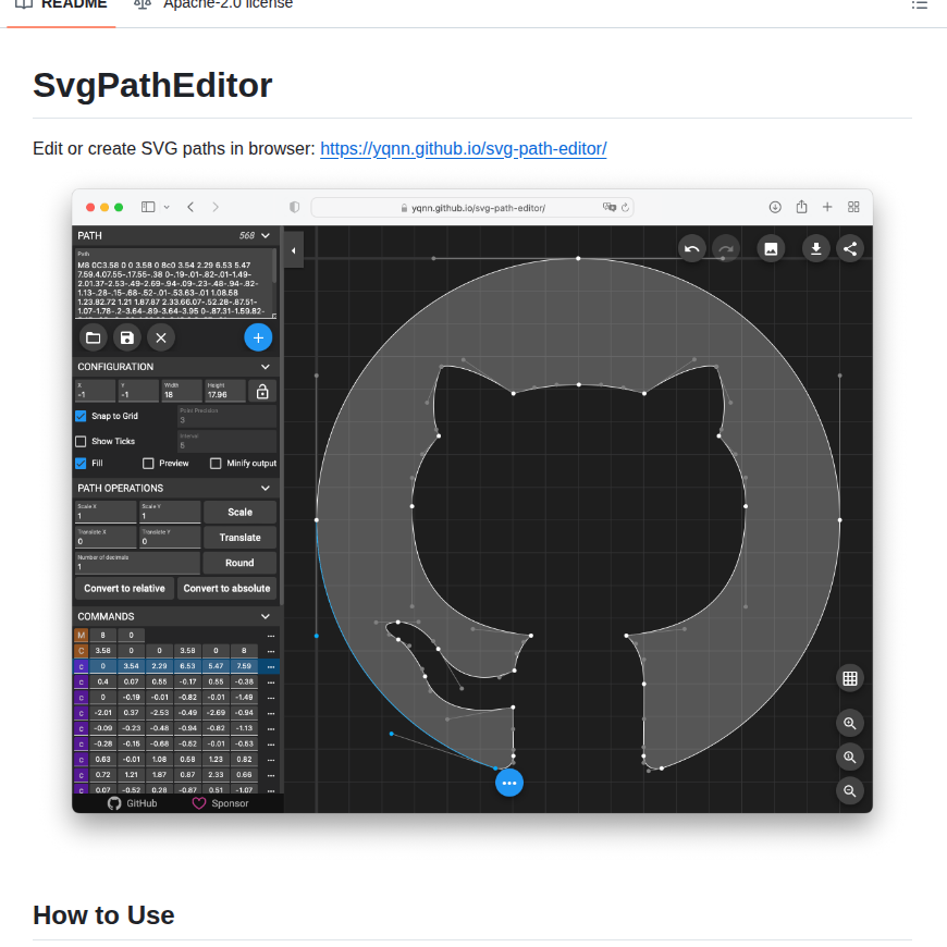 Yqnn Svg Path Editor screenshot