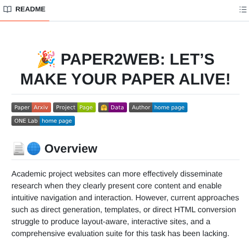 Yuhangchen1 Paper2all screenshot