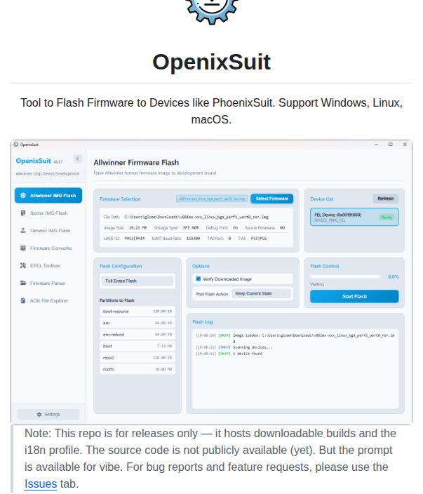 Yuzukitsuru Openixsuit screenshot