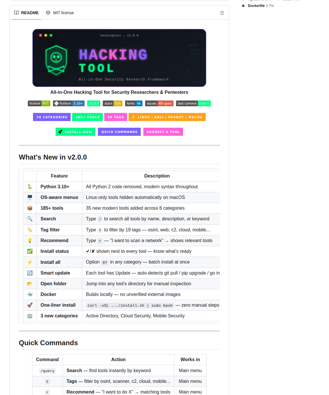 Z4nzu Hackingtool screenshot