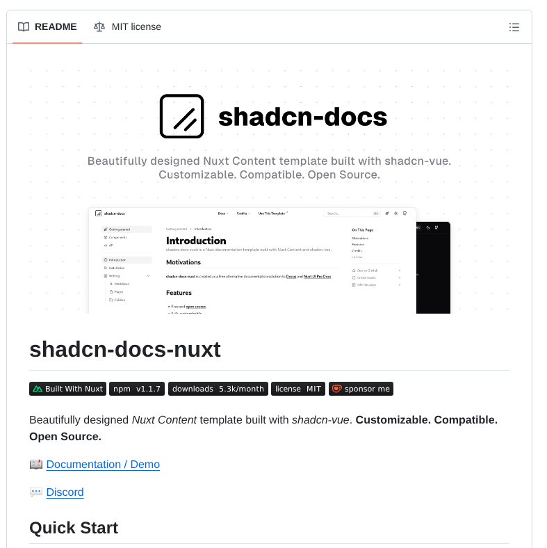 Ztl Uwu Shadcn Docs Nuxt screenshot