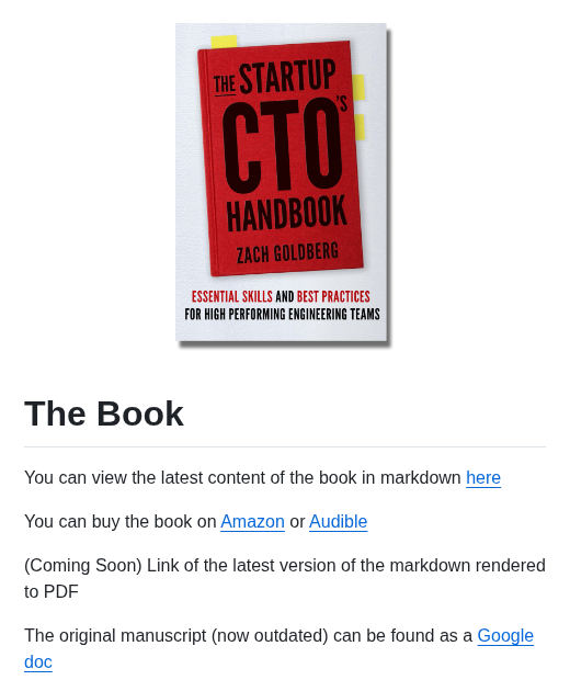 Zachgoldberg Startup Cto Handbook screenshot