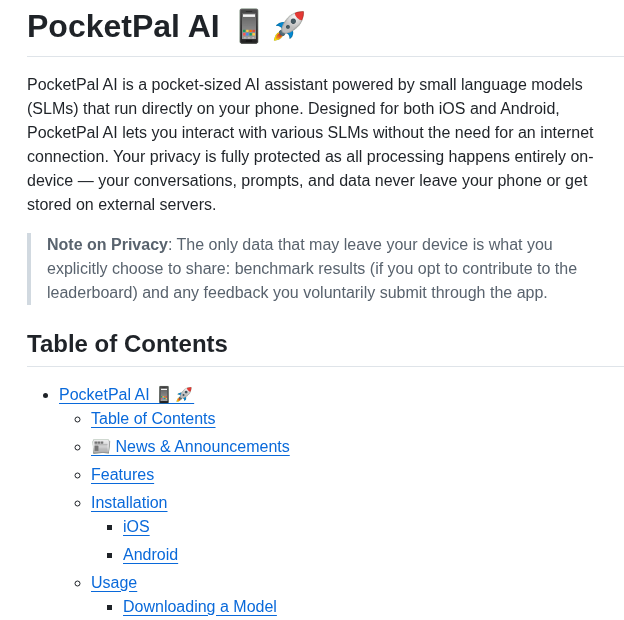 A Ghorbani Pocketpal Ai screenshot
