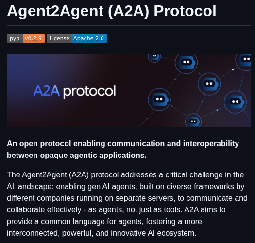 A2aproject A2a screenshot