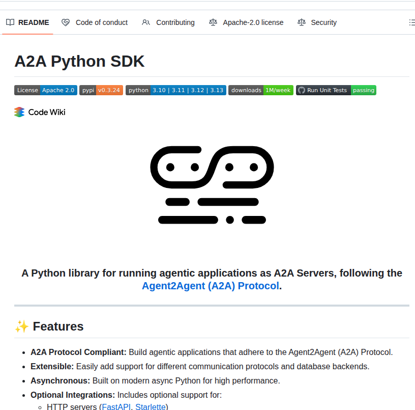 A2aproject A2a Python screenshot