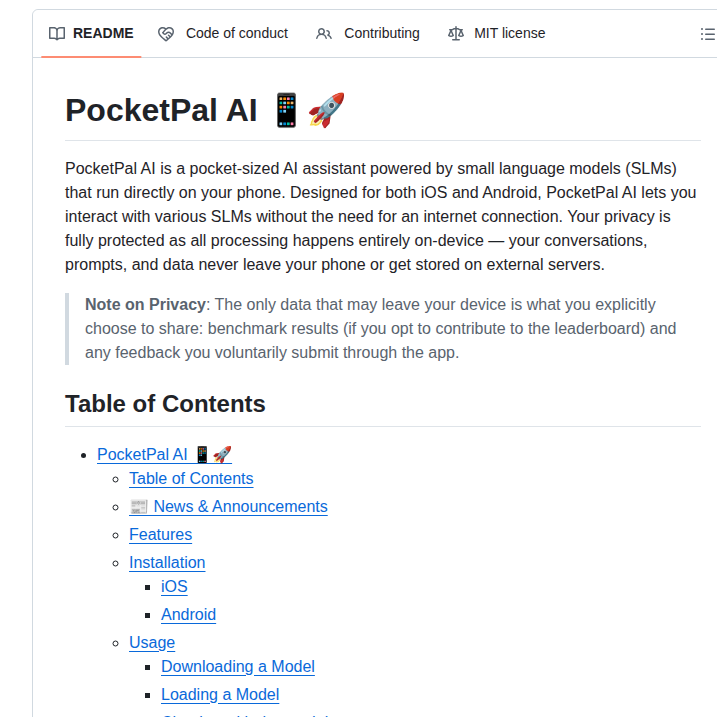 A Ghorbani Pocketpal Ai screenshot