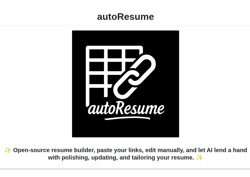 Aadya940 Autoresume screenshot