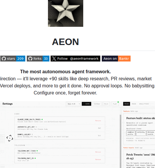 Aaronjmars Aeon screenshot