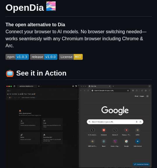 Aaronjmars Opendia screenshot