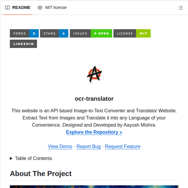 Aayushmishramechatronics Ocr Translator screenshot