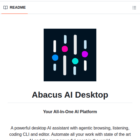 Abacusai Codellm Releases screenshot
