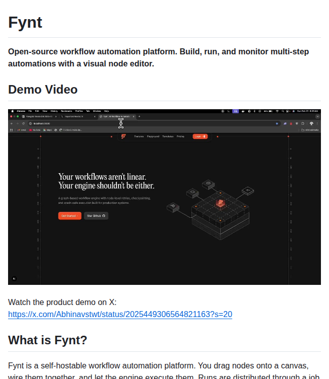 Abhinavkale Dev Fynt screenshot