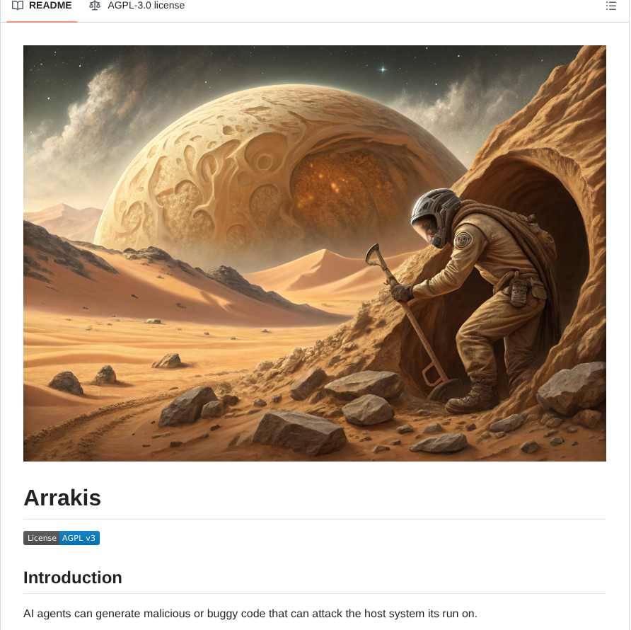 Abshkbh Arrakis screenshot