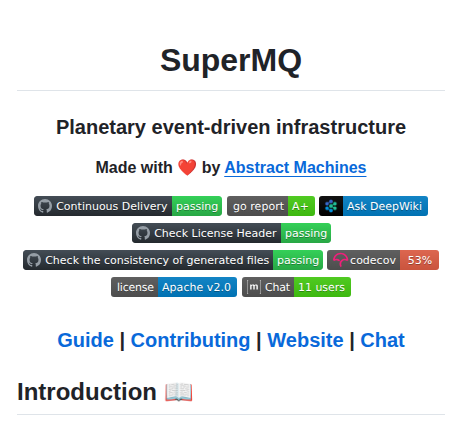 Absmach Supermq screenshot