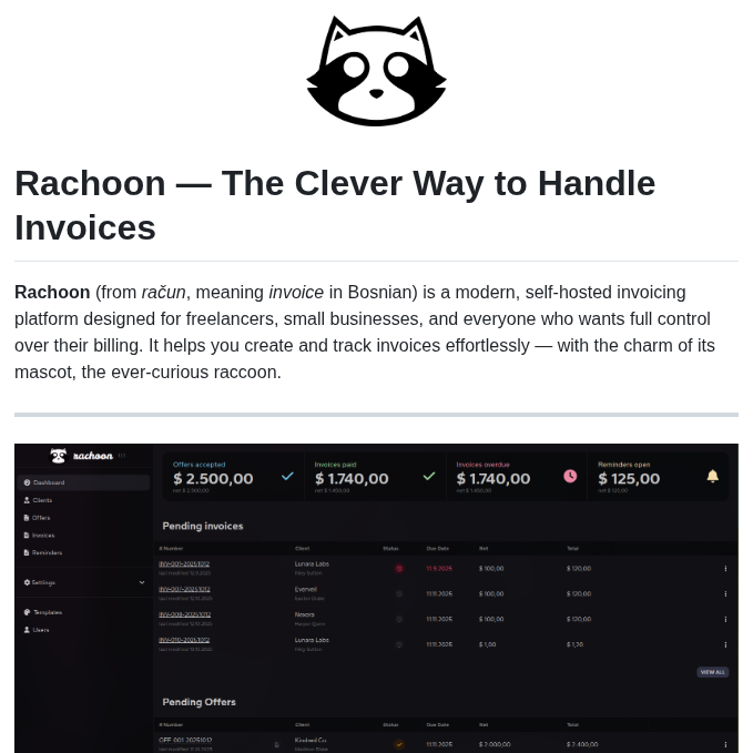 Ad On Is Rachoon screenshot