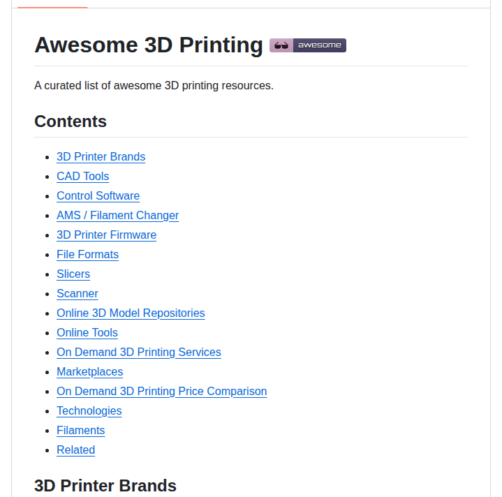 Ad Si Awesome 3d Printing screenshot