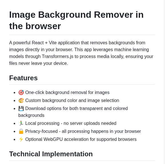 Addyosmani Bg Remove screenshot