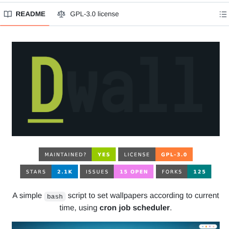 Adi1090x Dynamic Wallpaper screenshot