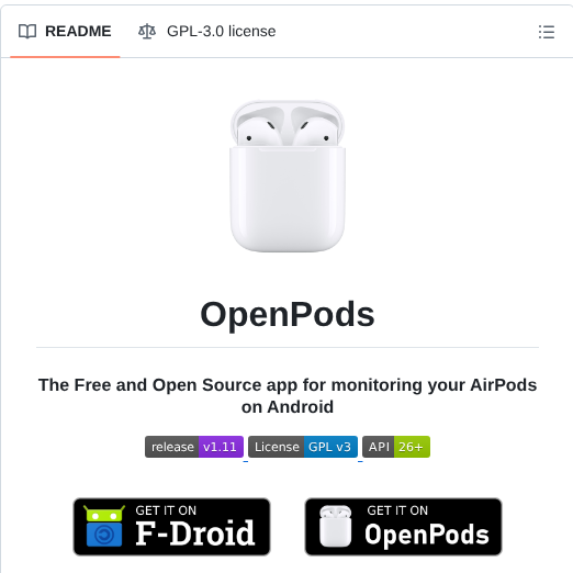 Adolfintel Openpods screenshot
