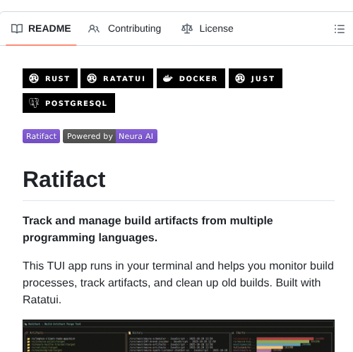 Adolfousier Ratifact screenshot