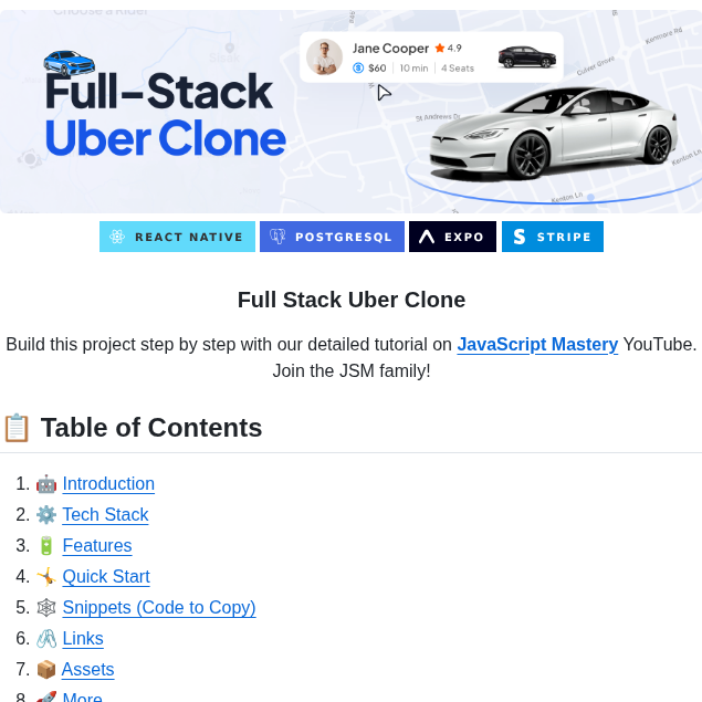 Adrianhajdin Uber screenshot