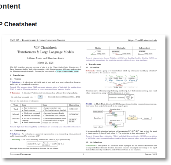 Afshinea Stanford Cme 295 Transformers Large Language Models screenshot