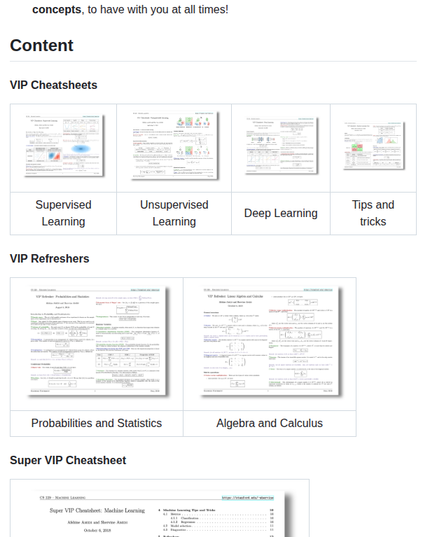 Afshinea Stanford Cs 229 Machine Learning screenshot