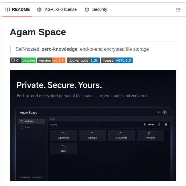 Agam Space Agam Space screenshot