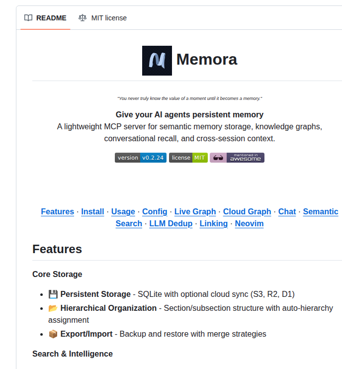 Agentic Box Memora screenshot