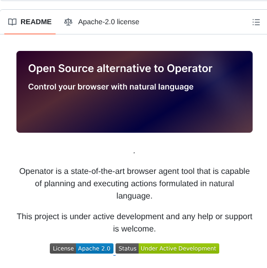 Agentlabs Dev Openator screenshot