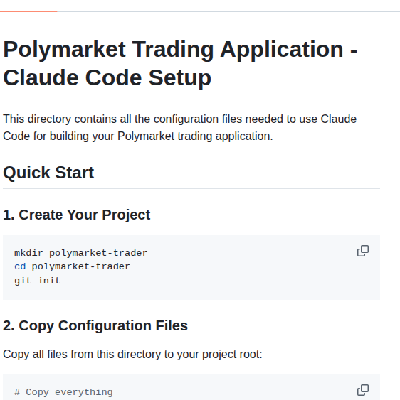 Agentmc15 Polymarket Trader screenshot