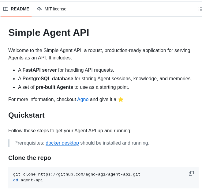 Agno Agi Agent Api screenshot