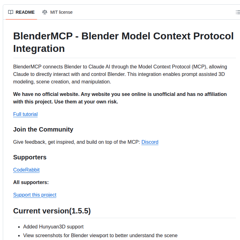 Ahujasid Blender Mcp screenshot