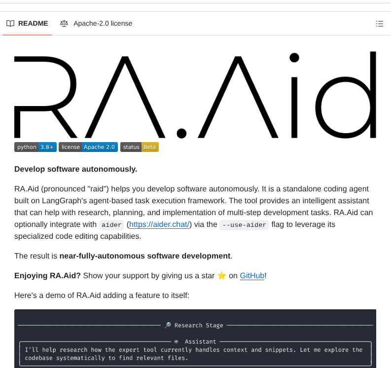 Ai Christianson Ra.aid screenshot