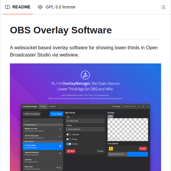 Airbenich Obsoverlay screenshot
