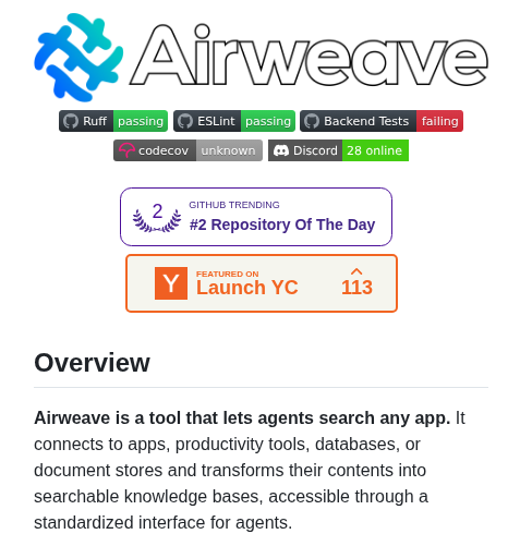 Airweave Ai Airweave screenshot