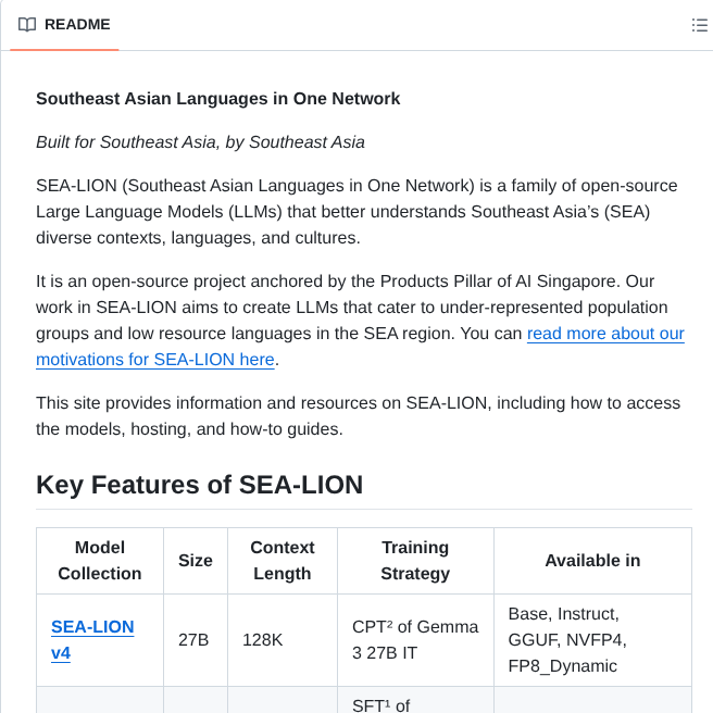 Aisingapore Sealion screenshot