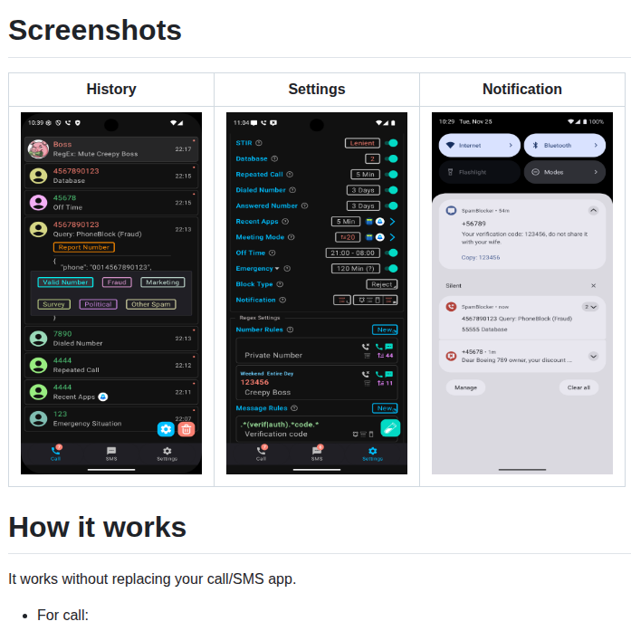 Aj3423 Spamblocker screenshot