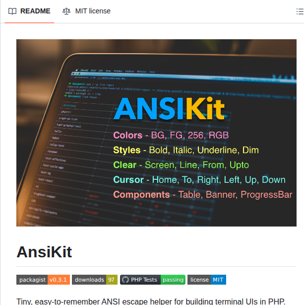 Ajaxray Ansikit screenshot
