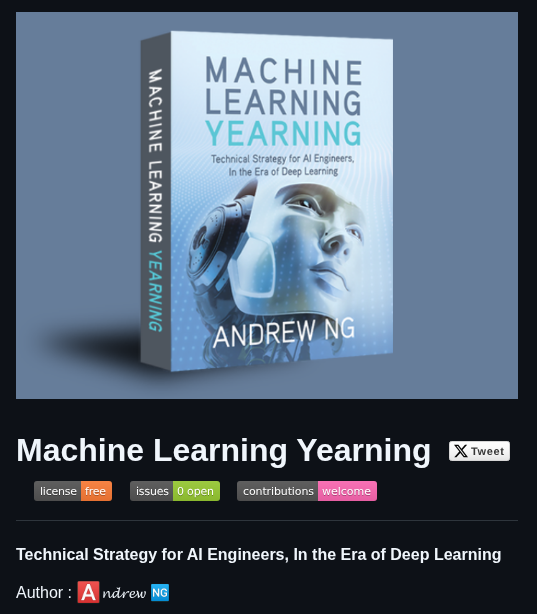 Ajaymache Machine Learning Yearning screenshot